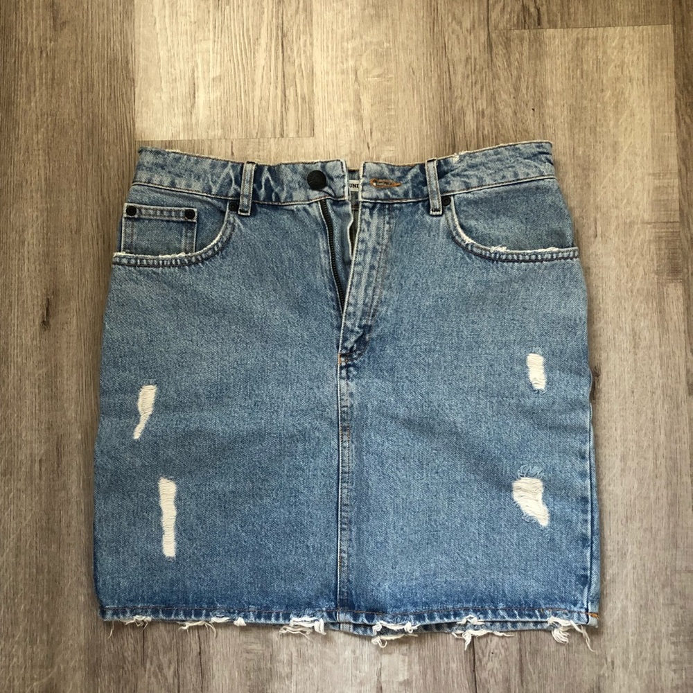 Denim skirt